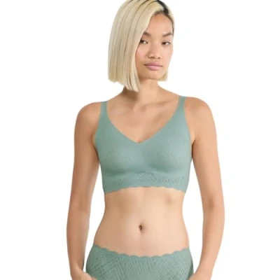 Afbeelding van Sloggi ZERO Feel Bliss Dames Bralette Misty Turquoise