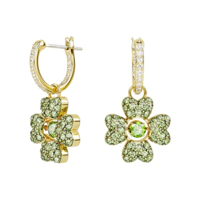 Afbeelding van Swarovski 5670664 Idyllia Goudkleurig Oorbellen horloge Goudkleur