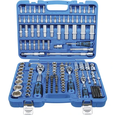 Afbeelding van BGS Dopsleutelset zeskant 1/4&quot; / 3/8&quot; 1/2&quot; inches 192 delig