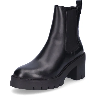 Afbeelding van Tamaris Korte laarzen black, Dames, Maat: 39, Black Leer