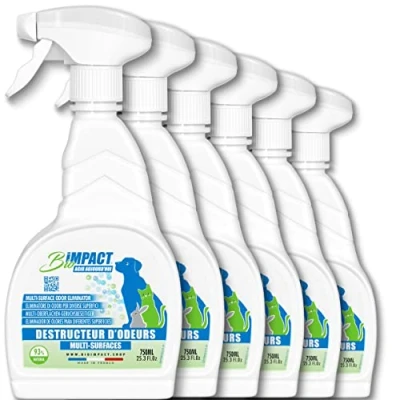 Afbeelding van Kattenurine geurverwijderaar, 6 x 750 ml, direct geurverdrijvend, niet afstotend, ontgeurt kattenbakken en alle oppervlakken
