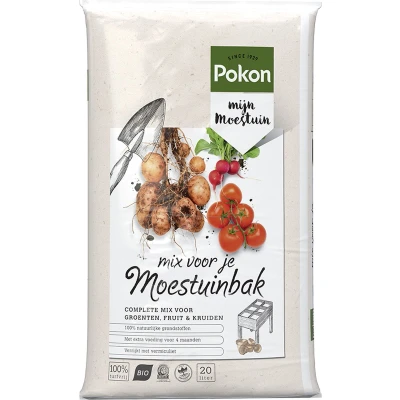 Afbeelding van Pokon Bio Mix voor je Moestuinbak 20L