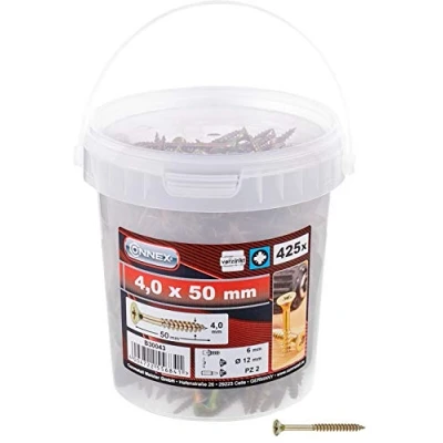 Afbeelding van CONNEX B30043 Uni Screws in emmer 4,0x50 a425