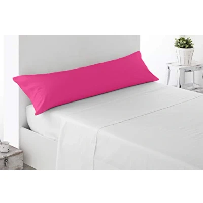 Afbeelding van Miracle Home Kussensloop, zacht en comfortabel, 50% polyester, fuchsia, bed van 135 cm