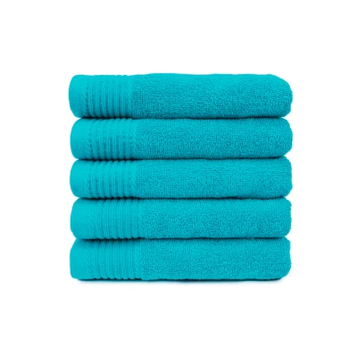Afbeelding van 5 x The One Towelling handdoek 50x100 Turquoise