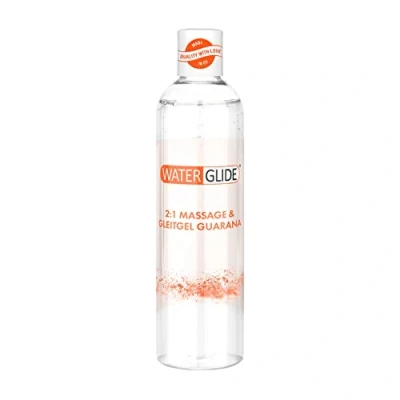 Afbeelding van Waterglide Massage en Glijmiddel Guarana 300 ML