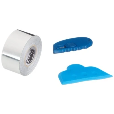 Afbeelding van Chromen tape 30mm x 10 meter