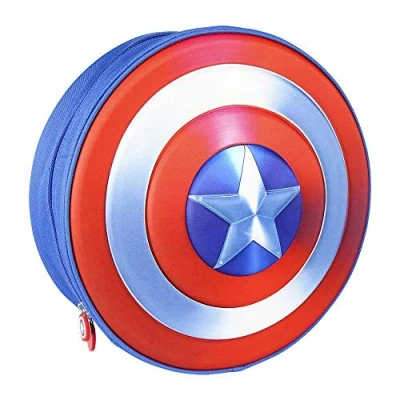 Afbeelding van Cerdá Marvel Studios 3D kinderrugzak, Blauw, 310X310X100MM, Wapen Captain America