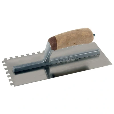 Afbeelding van Lijmspaan SUPER PROF PURE 280x120 mm RVS, 6x6 Leer