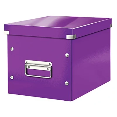 Afbeelding van Leitz Click Store kubus middelgrote opbergdoos, paars