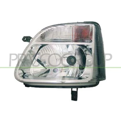 Afbeelding van PRASCO OP3044814 Koplampen Links H4 Transparent OPEL: Agila A