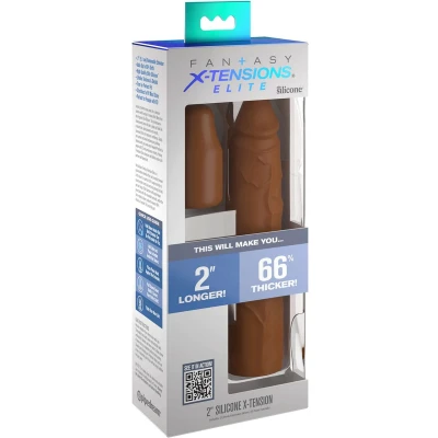 Afbeelding van Pipedreams Sleeve 20,32 Cm + 5,00 Inch Plug Caramel