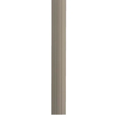 Afbeelding van Leen Bakker Dilatatieprofiel Edelstaallook 38 Mm 100cm Vloerbenodigdheden Grijs Aluminium