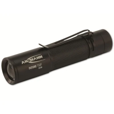 Afbeelding van Ansmann professionele LED zaklamp met traploze focus inclusief Alkaline Mignon AA batterij en afneem