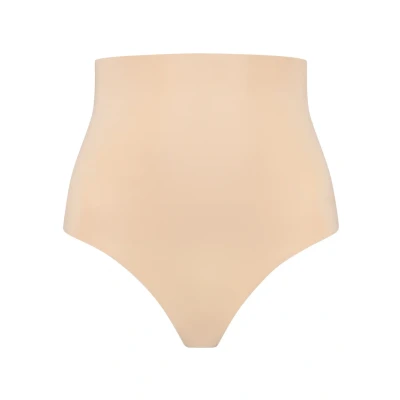 Afbeelding van Bye Bra Waist Control Hoge Taille String Beige S