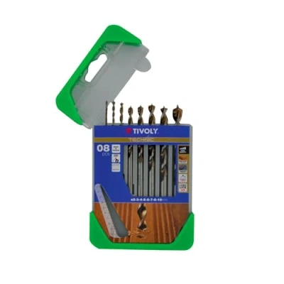 Afbeelding van Tivoly G11 Pack van 8 houtboren, Technisch bereik (diameter 2, 3, 4, 5, 6, 7, 8, 10 mm)
