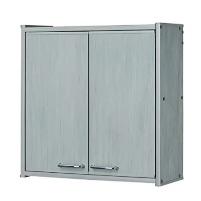 Afbeelding van Negrari PVC hangkast F760PRAM van hars, meegeleverd, binnen/buiten, 59 x 21 cm, eiken
