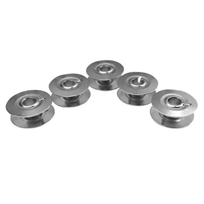Afbeelding van 5 metalen spoelen voor Pfaff naaimachine 230/262/360/362