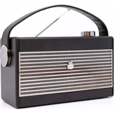 Afbeelding van GPO DARCYBLA Draagbare retro radio, Darcy, zwart