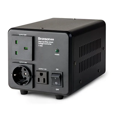 Afbeelding van Bronson++ TI 800 110 Volt Spanningsomvormer USA Toroïdale Transformator Watt In: 110V of 220V / Uit: en Bronson 800W