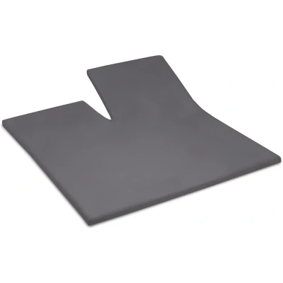 Afbeelding van Split Topper Hoeslaken Cinderella Basic Anthracite (Katoen) 200 x 210 cm
