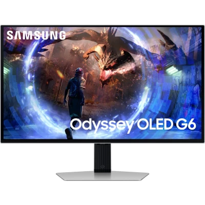 Afbeelding van Samsung Odyssey G60SD computer monitor 68,6 cm (27 ) 2560 x 1440 Pixels Quad HD OLED Zilver