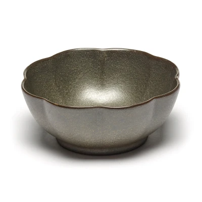 Afbeelding van Serax Inku XL kom 15 cm Bronsgroen