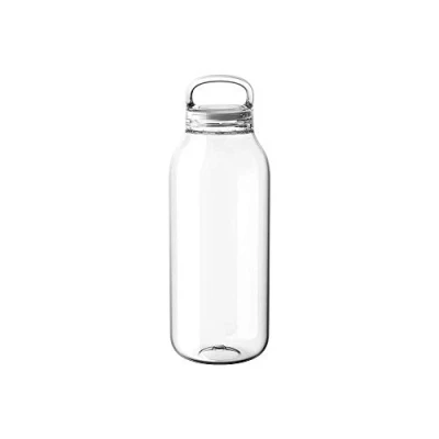 Afbeelding van KINTO 20391 waterfles, 500 ml, helder, lichtgewicht, compact, vaatwasmachinebestendig
