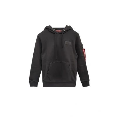 Afbeelding van Alpha Industries BACK Print Hoodie, Maat: XS, Vintage grey