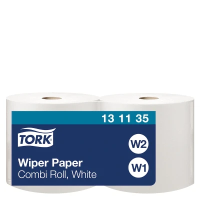Afbeelding van Tork Wiping Paper Combi Roll W1/W2 131135