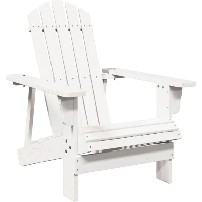 Afbeelding van vidaXL Stoel Adirondack 69x85x90,5 cm massief vurenhout