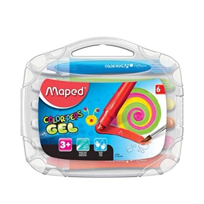 Afbeelding van Maped Colorpeps gelkrijtjes groen 6 stuks