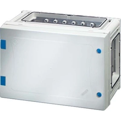 Afbeelding van Hensel lege behuizing ip66 bm1 270x180x163 wand open ondoorzichtig deksel fp 0120