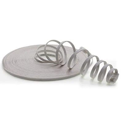 Afbeelding van 25m CAT6 platte Netwerkkabel kabel Ethernet LAN Patchkabel (wit 1 stuk) 1000 Mbit/s Gigabit CAT.6 Slim Micro installatiekabel