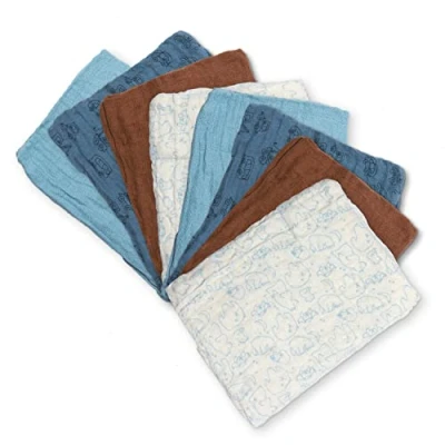 Afbeelding van pippi Washandjes 8 Pack Lucht Blauw