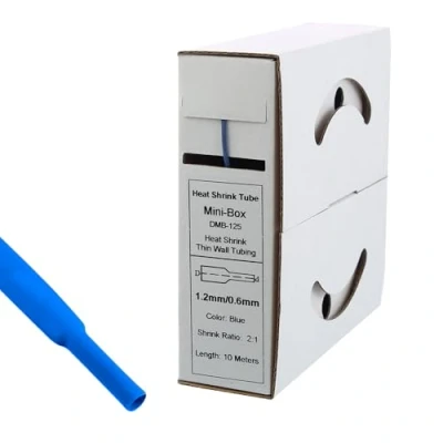 Afbeelding van Offgridtec 10m krimpkous 1,2mm&gt;0,6mm blauw dispenserbox Werkplaats KFZ