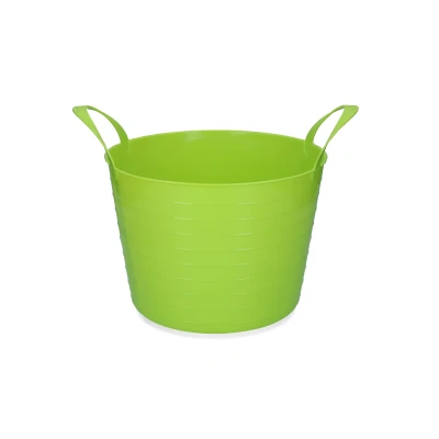 Afbeelding van Vplast Emmer V Trug Flexi Blauw 14 l One Size Limoen
