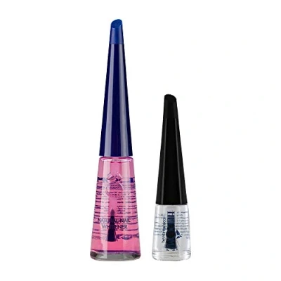 Afbeelding van Herome Natural Nail Whitener Pink Glow met miniatuur Colour Revival (4ml) 10ml. Camoufleert Verkleuringen Glanzend Effect