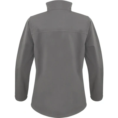 Afbeelding van Dames Classic Softshell Outdoorjas Result maat L Grijs