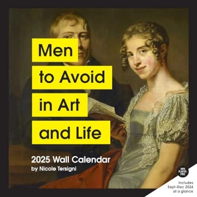 Afbeelding van 2025 Wall Calendar: Men to Avoid in Art and Life
