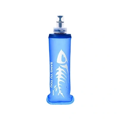Afbeelding van Soft Flask Running Water Bottle, 9/18 oz TPU Reusable Container, Foldable Bottle for Trail Hydration Pack Hiking Cycling Climbing 250ML/500ML