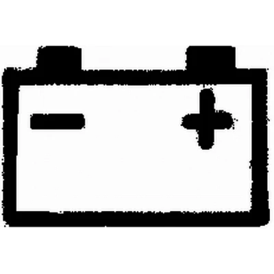 Afbeelding van Symbool gele batterij, Hella, 9XT714300201 (prijs incl. EUR 7,50 borg)