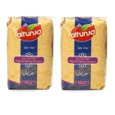 Afbeelding van Altunsa Multipak (Tarwe) Bulgur (Burgul) Fijn (Sefer kitel) (shiesheh) 2 x 900 Gram