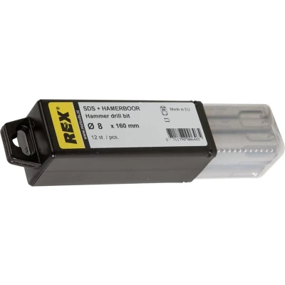 Afbeelding van Rex hamerboor SDS plus profbox 12x 8mm x 50/110mm