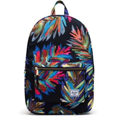 Afbeelding van Herschel Vrije tijd Rugzak Settlement Backpack 23L Painted Palm Zwart Veelkleurig