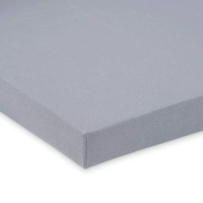 Afbeelding van FabiMax 4284 Bio Jersey Beddengoed voor bijzetbed, 90x55 cm, grijs, grijs