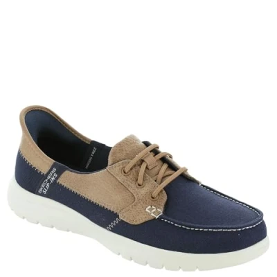 Afbeelding van Skechers Slip Ins: On The Go Flex Palmilla, Vrouwen, Marineblauw, Schoenen, maat: 37,5