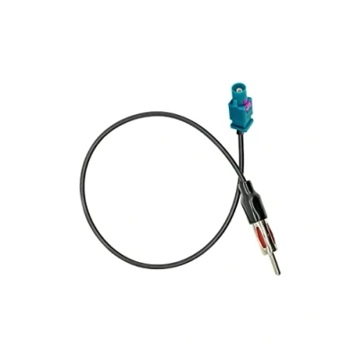 Afbeelding van Vecys Adapterkabel Fakra naar DIN Z Autoradio TV Adapter DAB + GPS Connector Vlechtkabel RG174 12 inch 30 cm Compatibel met FM/AM Radio Antenne