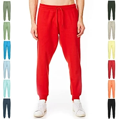 Afbeelding van Ript Performance Essentials by Joggingbroek voor heren, soft touch loungewear, sweatpants, rood, M