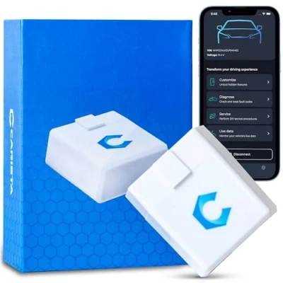 Afbeelding van Carista OBD Bluetooth Scanner and App: Diagnostics, Customizations, Service tools, Live Data for your vehicle